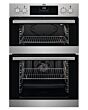 AEG DEX33111EM 59.4cm Built In Electric Double Oven - Stainless