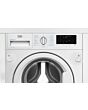 Beko WTIK741511 7kg 1400 Spin Integrated Washing Machine