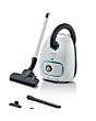 Bosch BGB41HYGGB ProHygienic Bagged Vacuum Cleaner - White