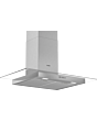 Bosch DWG94BC50B 90cm wide, Straight Glass Canopy, push buttons, 3 speeds, LED lights. Optional Clea
