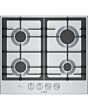 Bosch PCP6A5I90 60cm, 4 burners, Optimised FlameSelect, 2 Dishwasher suitable cast iron pan supports