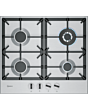 Neff T26CIH8N0 60cm, 4 burner, 3.5kW Wok burner, Optimised FlameSelect, 2 Dishwasher suitable cast i