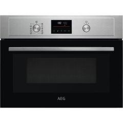 AEG KMX365060M 
Compact multifunction oven with Microwave. Use as a solus oven, solus microwave or c