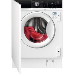 AEG L7WE74634BI 
Integrated Washer Dryer. 7kg wash load, 4kg dry load, 1600rpm spin speed, medium di