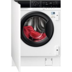 AEG L8WE84636BI 
Integrated Washer Dryer. 8kg wash load, 4kg dry load, 1600rpm spin speed, medium di