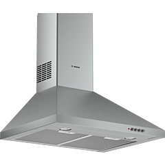 Bosch DWP64CC50M 60cm wide, pyramid design, push buttons, 3 speeds, LED lights. Recirculating kit: D
