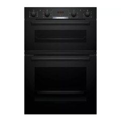 Bosch MBA533BB3B Built-In Double Electric Oven Black