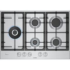 Bosch PCS7A5I90 75cm, 5 burners, 5kW Wok burner, Optimised FlameSelect, 3 Dishwasher suitable cast i