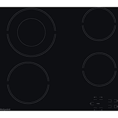 Hotpoint HR612CH 58cm Ceramic Hob - Black