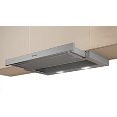 Neff D46ED22N1B 60cm wide, Logo design handle, 3 speed + 1 Intensive, Easy Electronic Controls, LED 