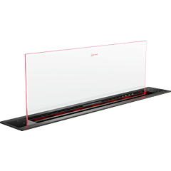 Neff I98WMM1S7B 90cm Worktop ventilation, clear glass with Ambient Light, seamless installation opti