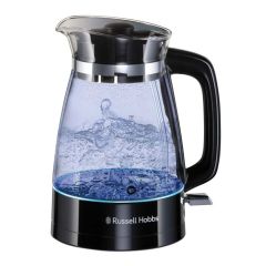Russell Hobbs 26080 Black Classic Glass Kettle