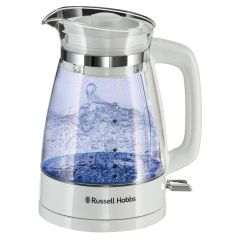 Russell Hobbs 26081 White Classic Glass Kettle