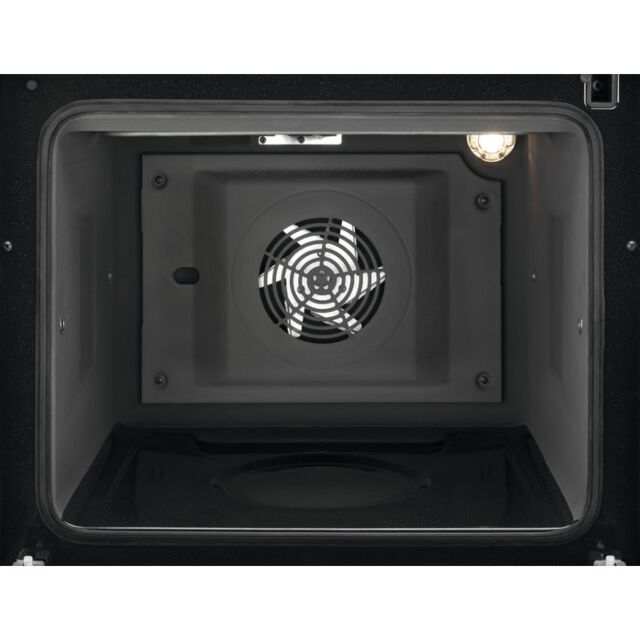 AEG CKX6540ACB 
Dual fuel 60cm Double Oven with Thermaflow® fan operated main oven and conventional 
