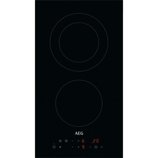 AEG HRX32310CB 
Touch control Ceramic Hob, 9 step power level, Timer, Child lock
