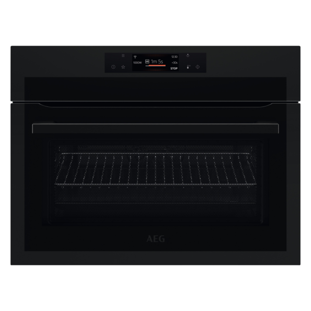 AEG KME768080T WiFi Connected Built In Combination Microwave - Matte Black