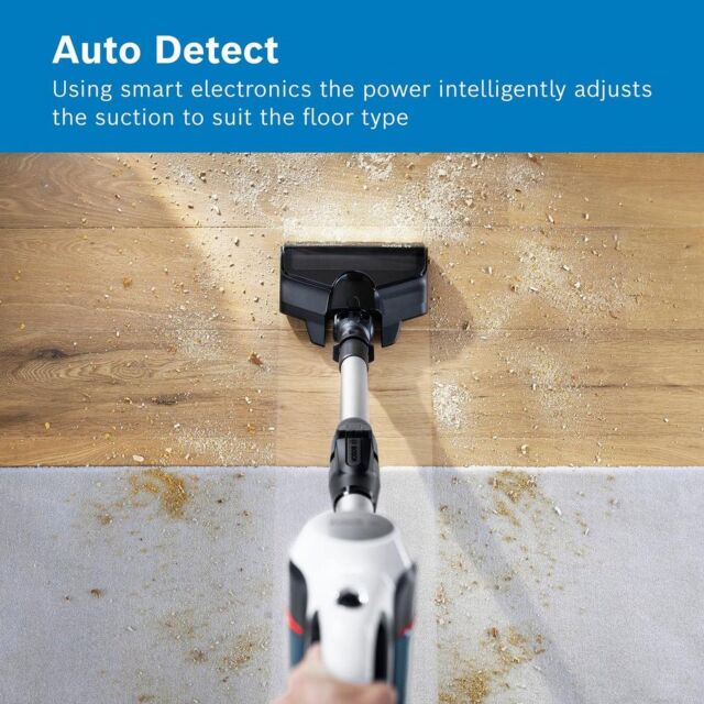 Bosch BCS711GB Unlimited 7 Cordless Vacuum Cleaner - 40 Minutes Run Time - Dark Granite