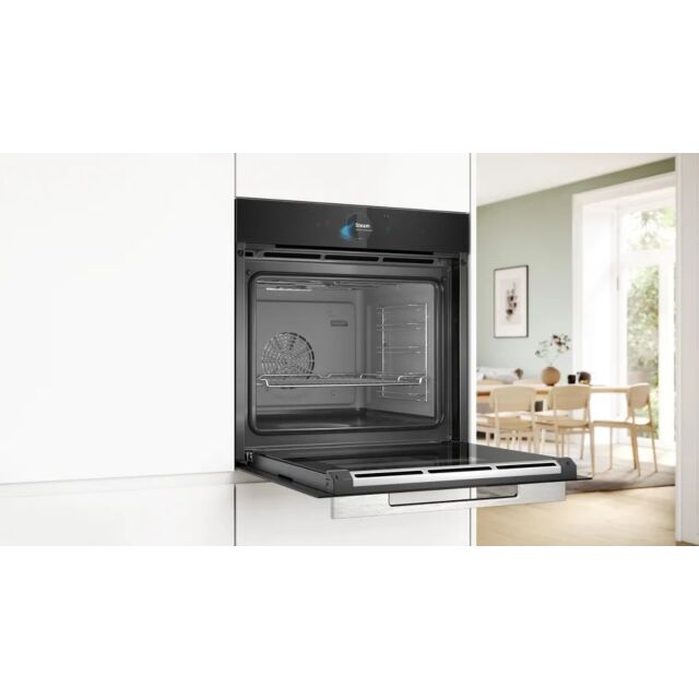 Bosch HSG7584B1 59.4cm Built In Electric Single Oven - Black