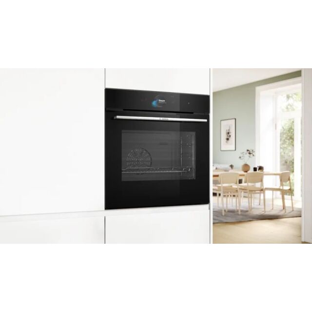 Bosch HSG7584B1 59.4cm Built In Electric Single Oven - Black
