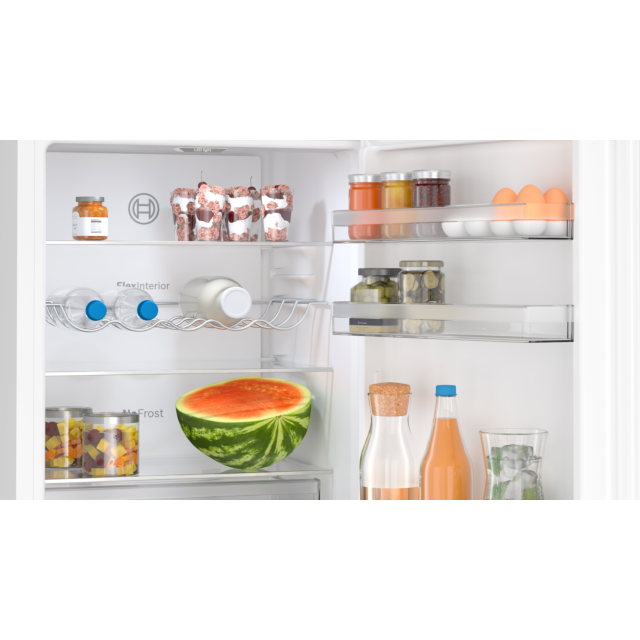 Bosch KGN362WDFG 60cm 60/40 Frost Free Fridge Freezer - White