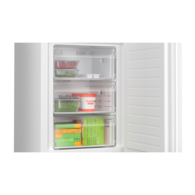 Bosch KGN362WDFG 60cm 60/40 Frost Free Fridge Freezer - White