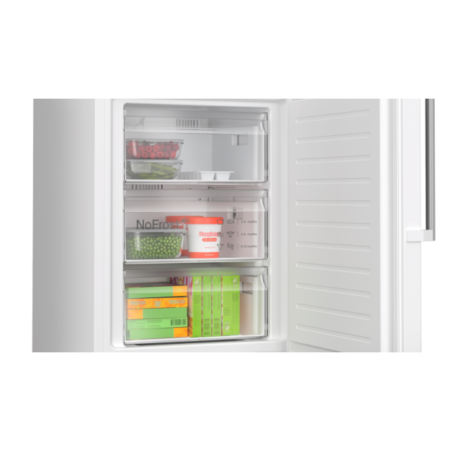 Bosch KGN39AWCTG 60cm 70 30 Frost Free Fridge Freezer - White