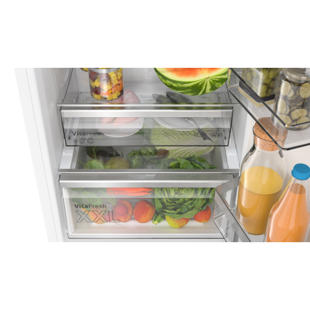 Bosch KGN39AWCTG 60cm 70 30 Frost Free Fridge Freezer - White