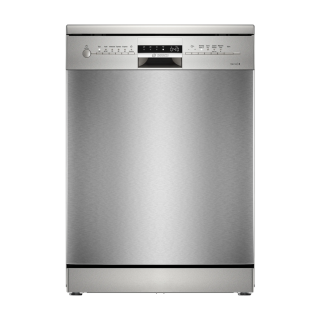Bosch SMS2ITI67G 6 programmes, Vario baskets, 4 options, 46dB, 9.5L, 12 place settings, Polinox