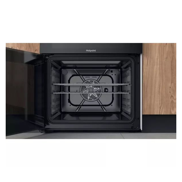 Hotpoint HDM67G9C2CW 60 cm Dual Fuel Cooker - White