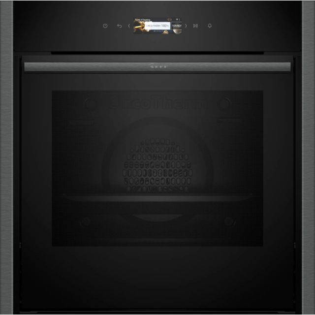Neff B54CR31G0B 59.6cm Built In Electric Double Oven - Graphite Grey