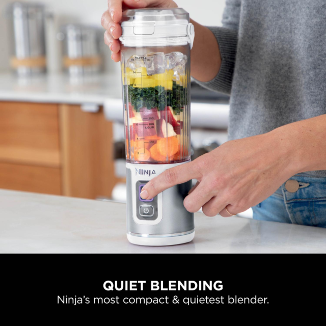 Ninja BC151UKWH Portable Cordless Blender White