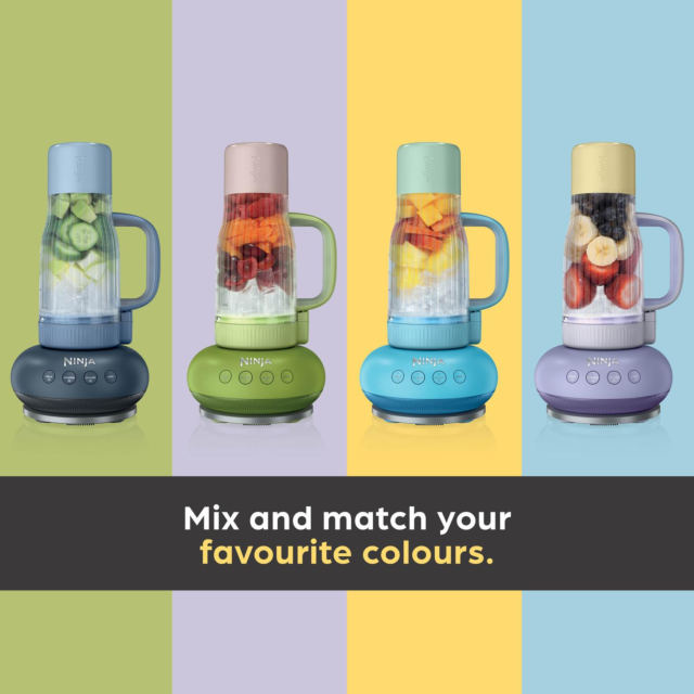 Ninja DB351UKST BlendBoss Tumbler Blender Stone Mint