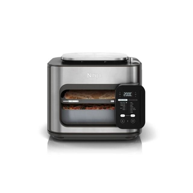 Ninja SFP700UK Combi 12-In-1 Multi-Cooker, Oven & Air Fryer - Grey