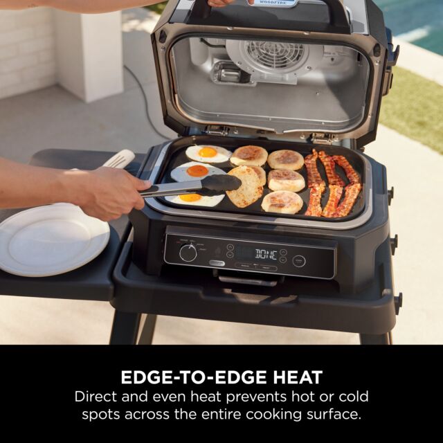 Ninja XSKOGXLFPLTEU Woodfire XL Flat Plate - Black
