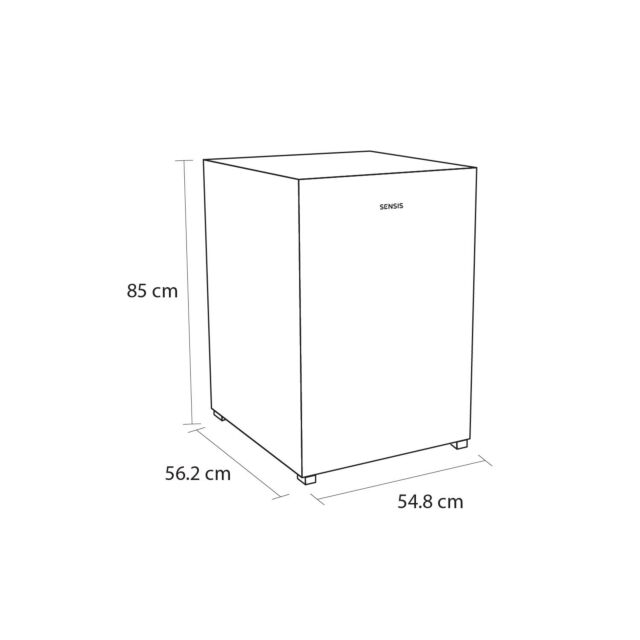 Sensis RFUCF01Z54EW 54.8Cm Undercounter Freezer - White
