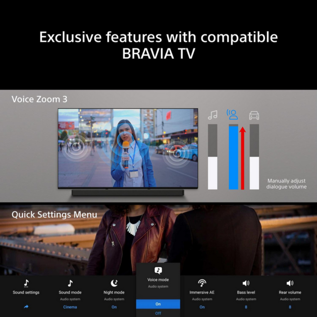 Sony HTA7100.CEK Dolby Atmos 7-Channel Soundbar Black