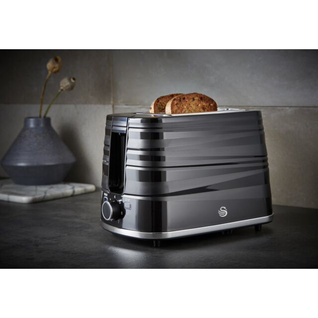 Swan ST31050BN Swan Symphony 2 Slice Toaster