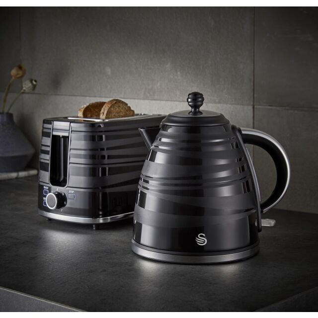 Swan ST31050BN Swan Symphony 2 Slice Toaster