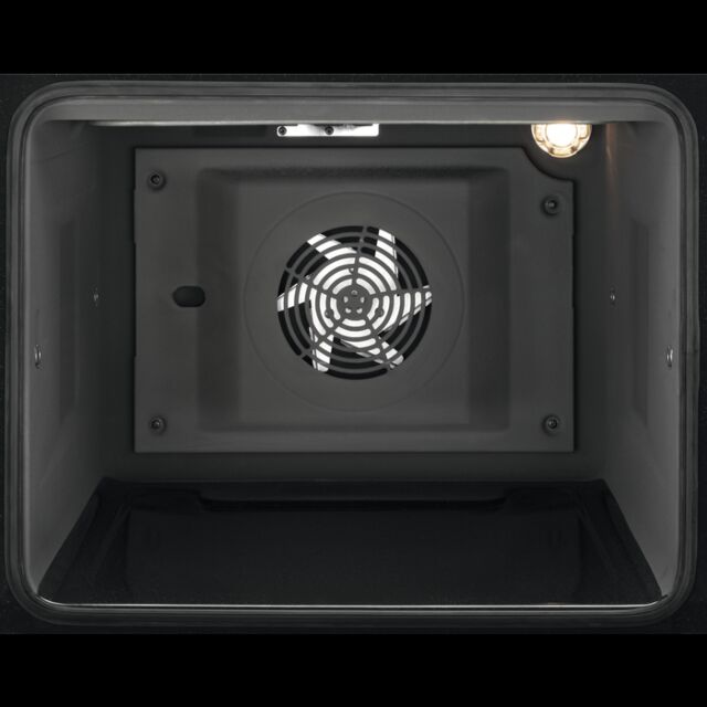 Zanussi ZCV46250WA 55cm Double Electric Cooker with Ceramic Hob - White