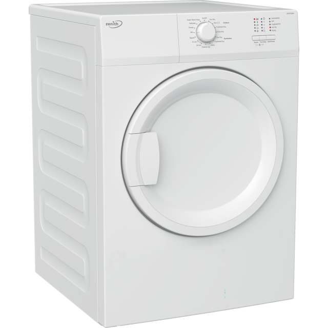 Zenith ZDVS700W 7kg Vented Tumble Dryer - White