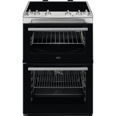 AEG CIX6500ABM 
60cm Induction, Double Oven, Thermaflow® fan operated main oven and conventional top