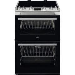 AEG CIX6540ACM 
60cm Induction, Double Oven, Thermaflow® fan operated main oven and conventional top