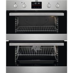 AEG DUB535060M 
Multifunction undercounter double oven, Stainless Fascia, Retractable Rotary Control
