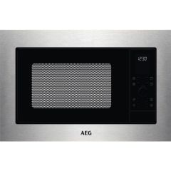 AEG MSE2527DM 
25L Black centre with Antifingerprint Stainless steel frame, Semi built in, Microwave