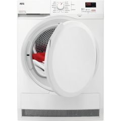 AEG TR708L0B 
Tumble dryer. 7000 Series, SensiDry technology. 8kg capacity, Easy iron, Bed linen and