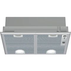 Bosch DHL555BLGB Serie | 4, Canopy Cooker Hood, 53 Cm, Silver Metallic