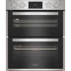 Hotpoint DUH10DIX Built Under Electric Fan Double Oven - Stainless Steel
