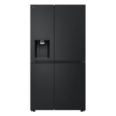 LG GSLE81EPBD 91.3cm 50/50 Total No Frost American Fridge Freezer - Essence Matte Black