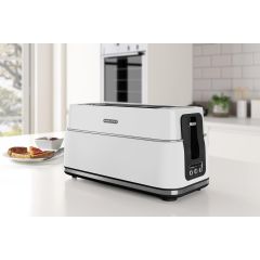 Morphy Richards 245704 Signature 4 Slice Toaster - Moonlight White