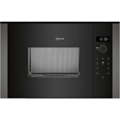 Neff HLAWD23G0B 20 Litres Built In Microwave Oven - Graphite Grey